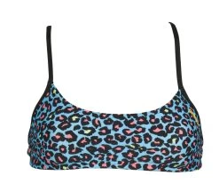 Haut De Maillot De Bain Arena Bandeau Play Turquoise Multi -Natation Équipement Magasin 001110 815 bandeau play 005 f s