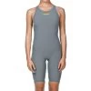 Combinaison De Natation Femme Arena Powerskin R-Evo One Dos Ouvert Grey -Natation Équipement Magasin 001438 141 w pwskin revo one fbslob sl 005 f o