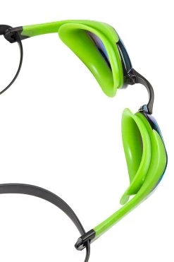 Lunettes De Natation Madwave Alien Mirror Rainbow Verte -Natation Équipement Magasin 10021648 3