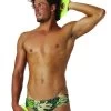 Maillot De Bain Okeo Homme Oleg Vert -Natation Équipement Magasin 11549 oleg lr