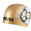 Bonnet Silicone De Natation Arena Poolish Moulded Disc Record Gold -Natation Équipement Magasin 1e774 107 poolish moulded 001 fl s