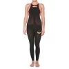 Combinaison De Natation Eau Libre Femme Arena Powerskin R-Evo+ Open Water Dos Ouvert Black