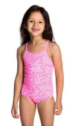 Maillot De Bain Funkita Enfant Fille Fairy Fin Rose