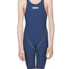 Combinaison De Natation Fille Arena Powerskin St 2.0 Full Body Dos Ouvert Navy -Natation Équipement Magasin 2a95675 001 2