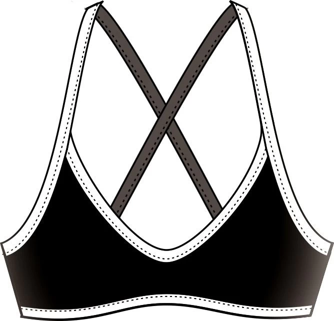 Haut De Maillot De Bain Femme Diana Twin Brassière Noir 5 Haut De Maillot De Bain Femme Diana Twin Brassière Noir – Image 3