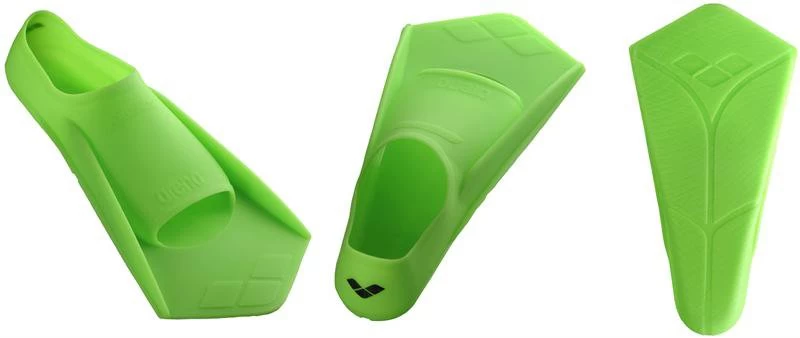 Palmes Courtes De Natation Silicone Arena Powerfin Hook Acid Lime 3 Palmes Courtes De Natation Silicone Arena Powerfin Hook Acid Lime