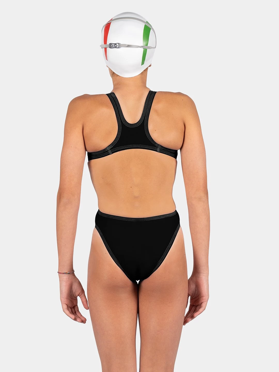 Maillot De Bain Fille Akron Babbitt JR Evo Bicolor Allegria/Black 4 Maillot De Bain Fille Akron Babbitt JR Evo Bicolor Allegria/Black – Image 2