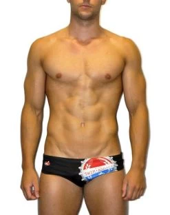 Maillot De Bain Homme Disseny Addict Noir