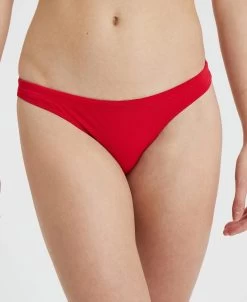 Bas De Maillot De Bain Femme Arena Team Uni Rouge