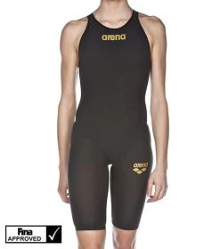 Combinaison De Natation Femme Arena Carbon Flex Vx Dos Fermé Dark Grey / Black