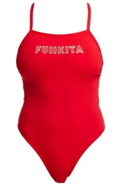 Maillot De Bain Funkita Femme Tie Me Tight - Fire -Natation Équipement Magasin fks001l02598 4
