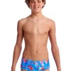 Maillot De Bain Funky Trunks Garçon Flaming Vegas Bleu