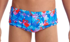 Maillot De Bain Funky Trunks Garçon Flaming Vegas Bleu -Natation Équipement Magasin flaming vegas 7