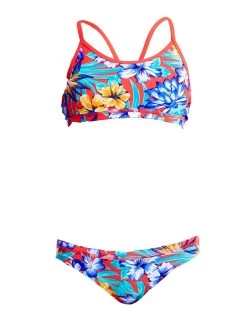 Maillot De Bain Funkita 2 Pièces Fille Aloha From Hawaii Orange -Natation Équipement Magasin fs02g aloha from hawaii 1610 0