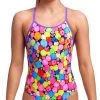 Maillot De Bain Funkita Fille Diamond Back - Bubble Tea -Natation Équipement Magasin fs11g71544 3