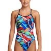 Maillot De Bain Funkita Fille Single Strap - Face Palm -Natation Équipement Magasin fs16g face palm 01
