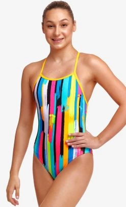Maillot De Bain Funkita Fille Strapped In - Winning Streak -Natation Équipement Magasin fs38g71481 2