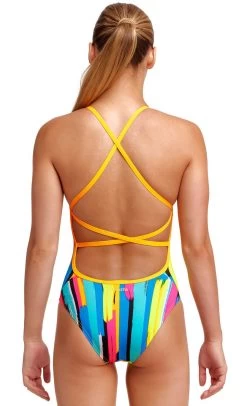 Maillot De Bain Funkita Fille Strapped In - Winning Streak -Natation Équipement Magasin fs38g71481 3