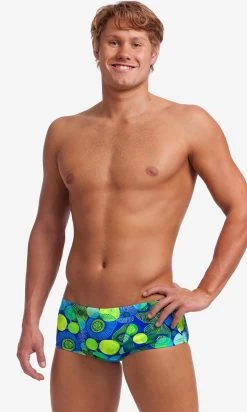 Maillot De Bain Funky Trunks Homme Trunks - Blue Bottle -Natation Équipement Magasin ft30m71539 1
