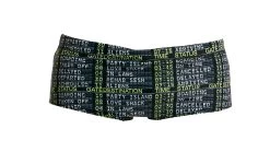 Maillot De Bain Funky Trunks Garçon Departure Board Noir -Natation Équipement Magasin ft32b departure board 0826 0