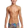 Maillot De Bain Funky Trunks Garçon Classic Trunks - Prism Break -Natation Équipement Magasin ft32b prism break 01