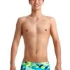 Maillot De Bain Funky Trunks Garçon Sand Storm Bleu -Natation Équipement Magasin ft32b sand storm 0785