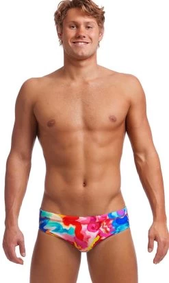 Maillot De Bain Funky Trunks Homme Brief Messy Monet