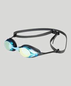 Lunettes De Compétition Arena Cobra Swipe Mirror Aqua Black
