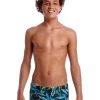 Maillot De Bain Funky Trunks Garçon Sucker Punch Noir -Natation Équipement Magasin fts001b sucker punch 1 1