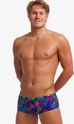 Maillot De Bain Funky Trunks Homme Sidewinder - Oyster Saucy -Natation Équipement Magasin fts010m71561 1