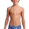 Maillot De Bain Funky Trunks Garçon Futurismo Bleu -Natation Équipement Magasin futurismo 6