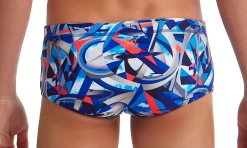 Maillot De Bain Funky Trunks Garçon Futurismo Bleu -Natation Équipement Magasin futurismo 9