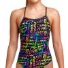 Maillot De Bain Funkita Fille Strapped In - Love Funky -Natation Équipement Magasin girl love funky f