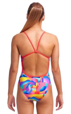 Maillot De Bain Funkita Fille Single Strap - Radar Rage -Natation Équipement Magasin radar rage girls2