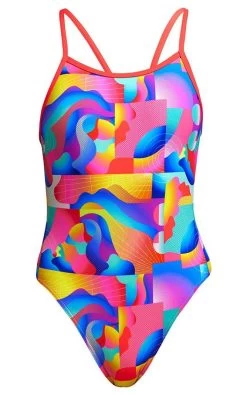 Maillot De Bain Funkita Fille Single Strap - Radar Rage -Natation Équipement Magasin radar rage girls3
