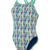 Maillot De Bain 1 Pièce SPEEDO Allover Digital Starback Swimsuit - Surfboard Stack -Natation Équipement Magasin sp1 12