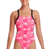 Maillot De Bain Funkita Femme Brace Free Swan Lake Rose