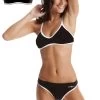 Haut De Maillot De Bain Femme Diana Twin Brassière Noir -Natation Équipement Magasin twinbrasliphaut2